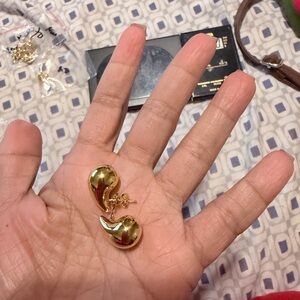 Anita Gold Teardrop Earrings